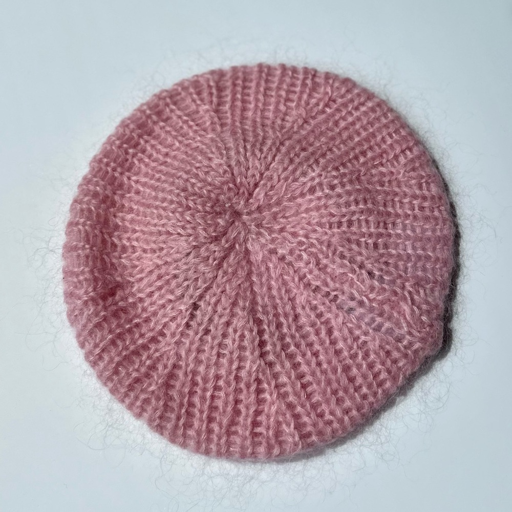 Ganni Soft Pink Knit Hat - Picture 2 of 5